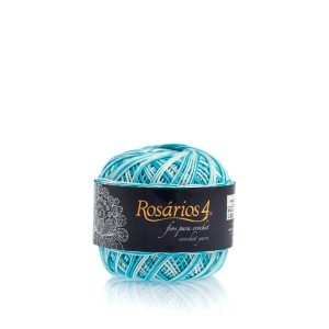 Crochet Rosários4 Matizado Cor 604 Nº12 50gr