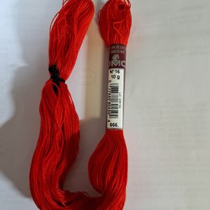 DMC Bordado Madeira - Cor 666