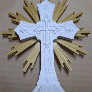 Crucifixo 3D - 22x19 cm
