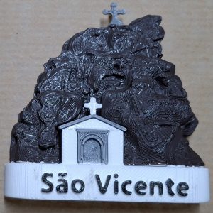 Magnético Capela São Vicente - Madeira (6.5cm)