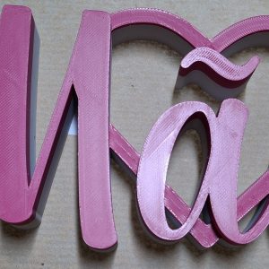 Mãe - 17x9.5 cm