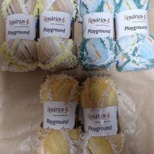 Playground Rosários4 - Cores disponíveis | 50gr